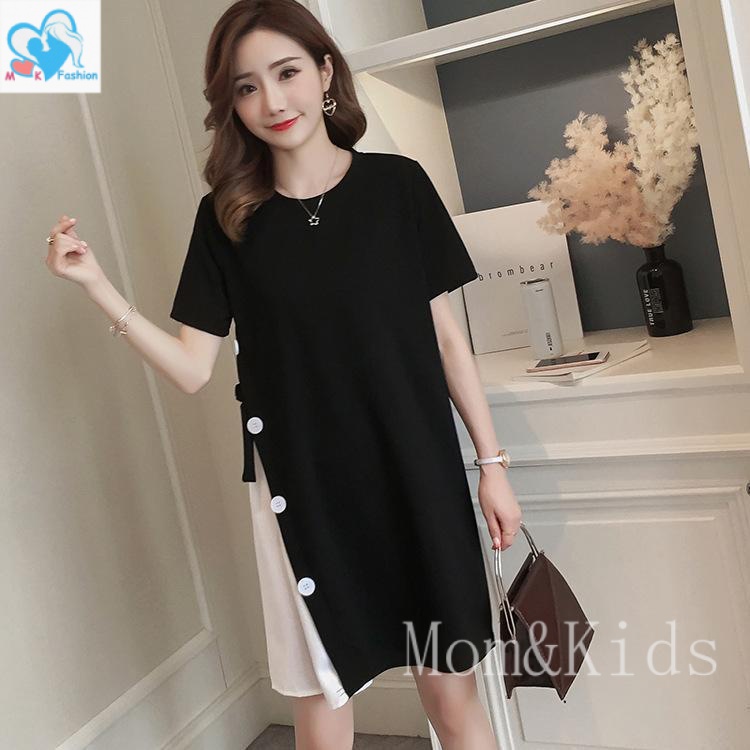 Mom&kids M-3XL ชุดคลุมท้อง สําหรับหญิงตั้งครรภ์ ตั้งครรภ์ - รูปที่ 4