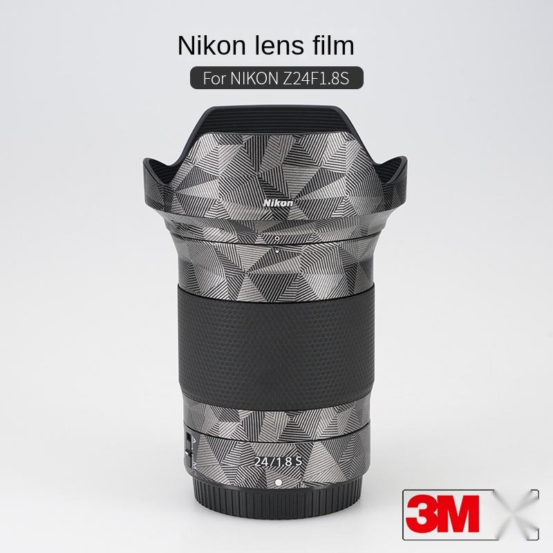 สติกเกอร์ฟิล์ม ป้องกันเลนส์ ลายพราง 3M สําหรับ Nikon Z 24F1.8S 24-1.8
