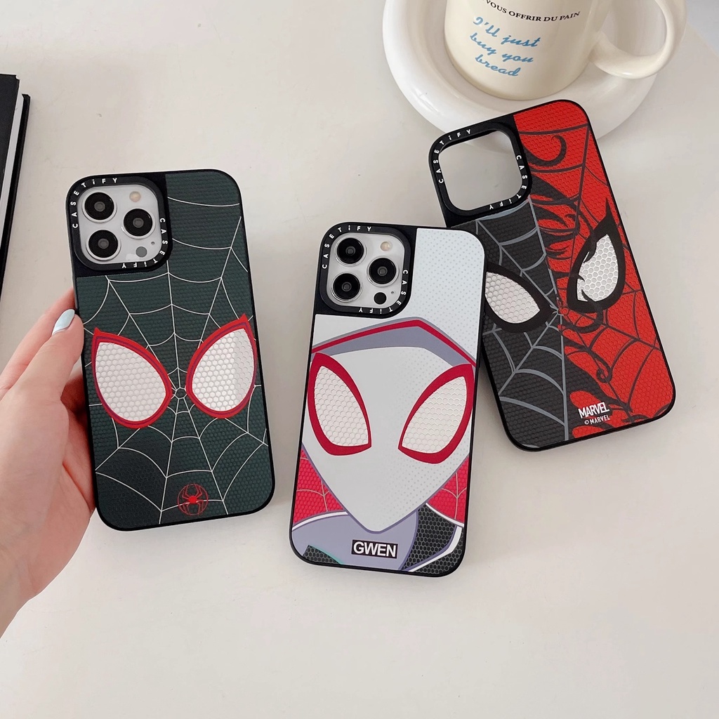 Marvel Spider Man Casetify อย่างเป็นทางการสําหรับ IPhone Air 13 14 15 16 17 Pro Max 13 Mini 14 15 16