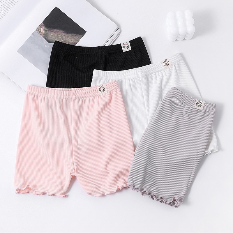 #042 กางเกงซับในเด็กผู้หญิง เป็นผ้าcotton ผสม ผ้าspandex ยืดหยุ่นได้ดี ทำให้สวมใส่สบาย ระบายอากา COK