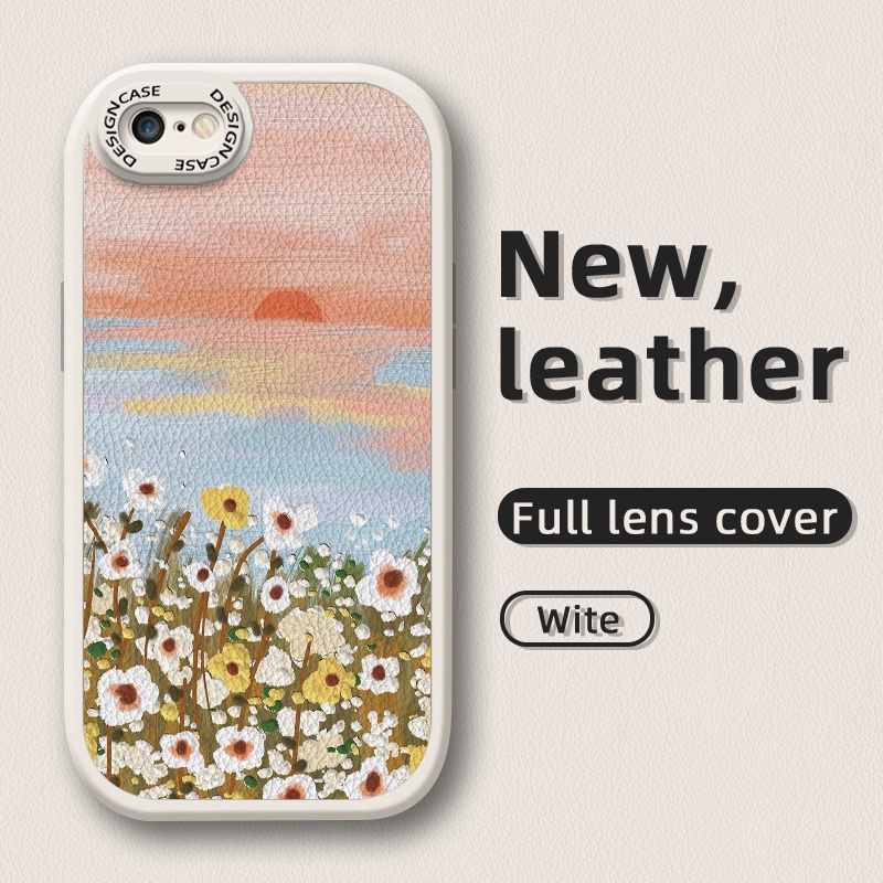 เคสโทรศัพท์มือถือ ซิลิกาเจลนิ่ม บาง กันกระแทก กันรอยเลนส์กล้อง ลายดอกไม้ แฟชั่น สําหรับ IPhone 6 Plus 6s Plus 7 Plus 8 Plus SE 2020