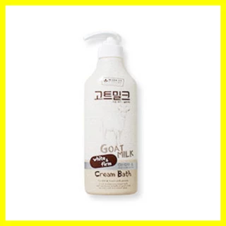 Beauty Buffet Made In Nature Goat Milk Cream Bath 450ml บิวตี้ บุฟเฟ่ต์ ครีมอาบน้ำ.