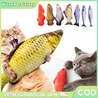 Pet Toy Mainan Kucing Ikan Mainan Hewan Peliharaan Artificial Fish
