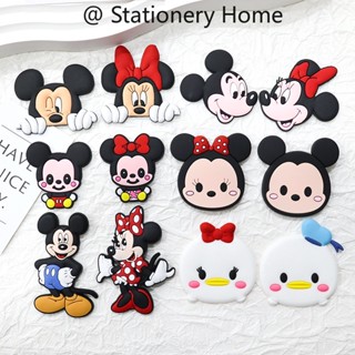 สติกเกอร์แม่เหล็ก PVC ลายมิกกี้เมาส์ มินนี่ 3D สําหรับติดตกแ…