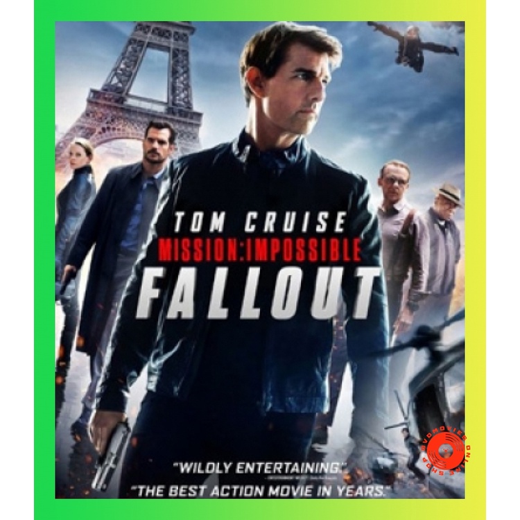 NEW Blu-ray Mission Impossible 6 - Fallout (2018) (เสียง Eng 7.1 Atmos/ ไทย | ซับ Eng/ ไทย) Blu-ray 