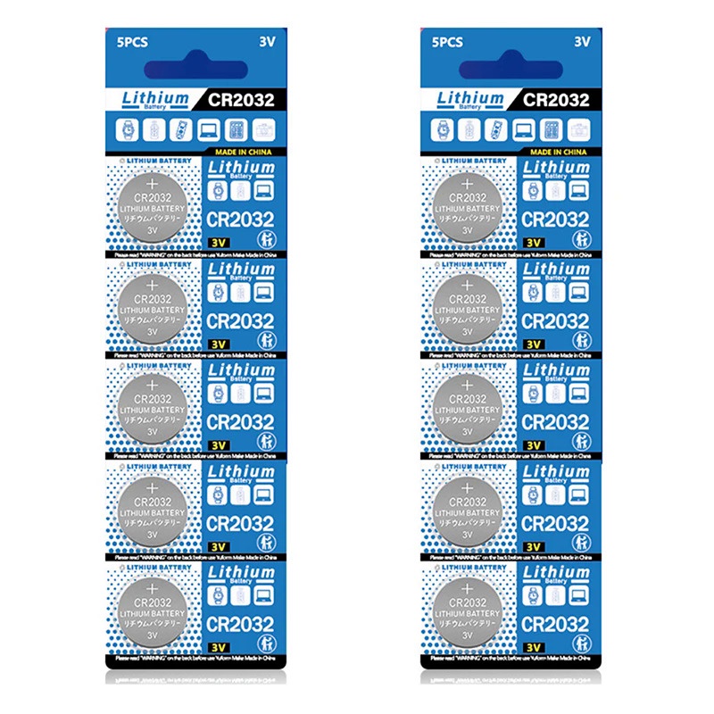 Battery For Remote Control Button Watch Toy Calculator Car Key Coin Cells CR2032 CR 2032 DL2032 ECR2