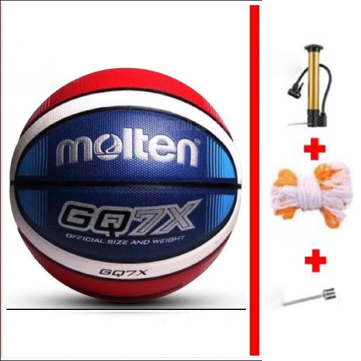 Molten ลูกบาสเก็ตบอล GQ7X GG7X BG5000 GT7 GRADE AAA (ฟรีจุกนม)