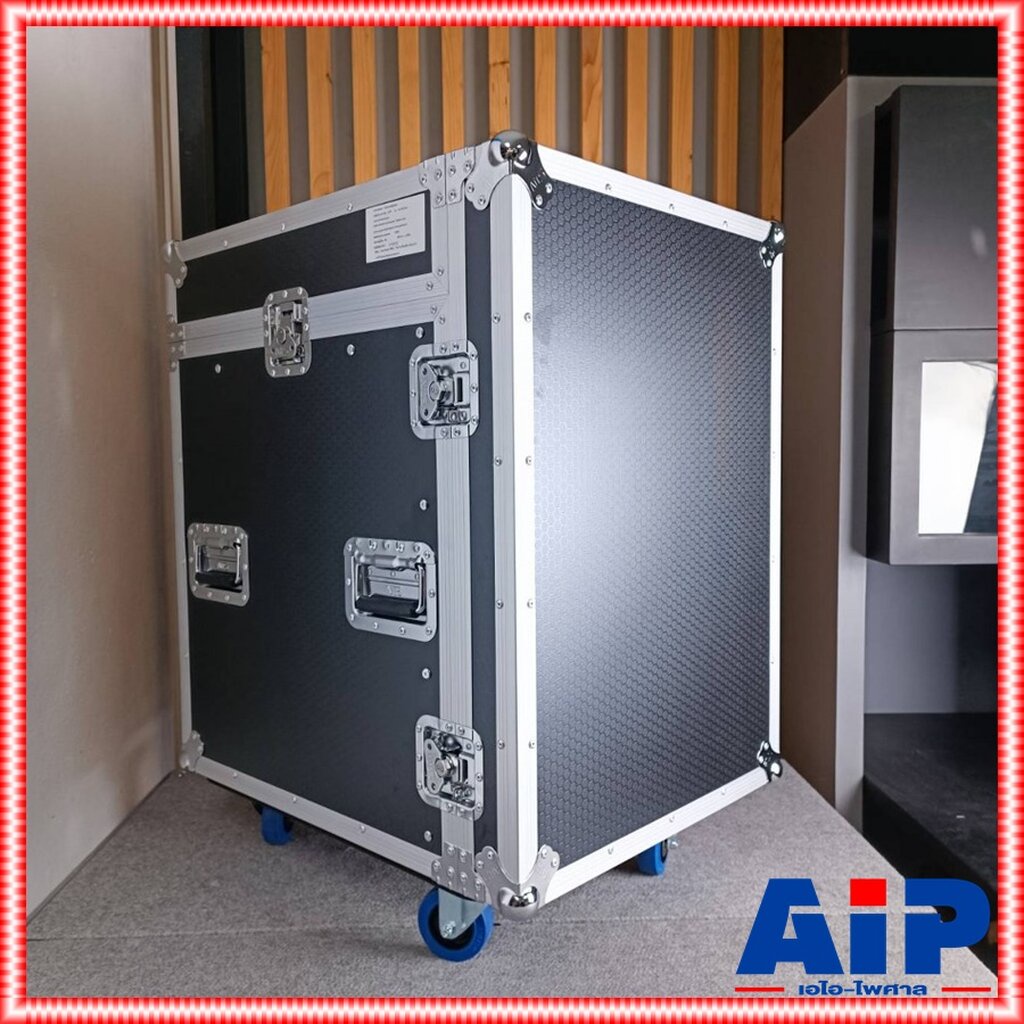 NTS RACK SC-MC14U 3ฝาลึก22นิ้ว RACK 3 ฝา พร้อมล้อ พื้นที่สำหรับเก็บเครื่องเสียง 14U SCMC14U SC MC14U