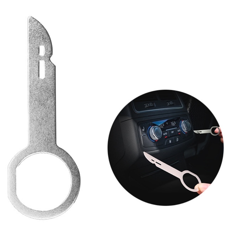 SPT* 1 ชิ้น 4 ชิ้น Key DIN Release Key CD-Media Player Pin Universal Pin Stereo- Hook