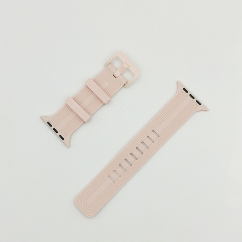 สายนาฬิกาข้อมือซิลิโคน กันน้ํา กันเหงื่อ สําหรับ Apple Watch series Ultra2 Ultra 9 8 7 6 5 4 3 2 1 i Watch 49 มม. 45 มม. 44 มม. 42 มม. 41 มม. 40 มม. 38 มม.