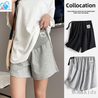 Mom & Kids 40-100KG กางเกงขาสั้น ลําลอง ทรงหลวม ขนาดใหญ่ ปรั…