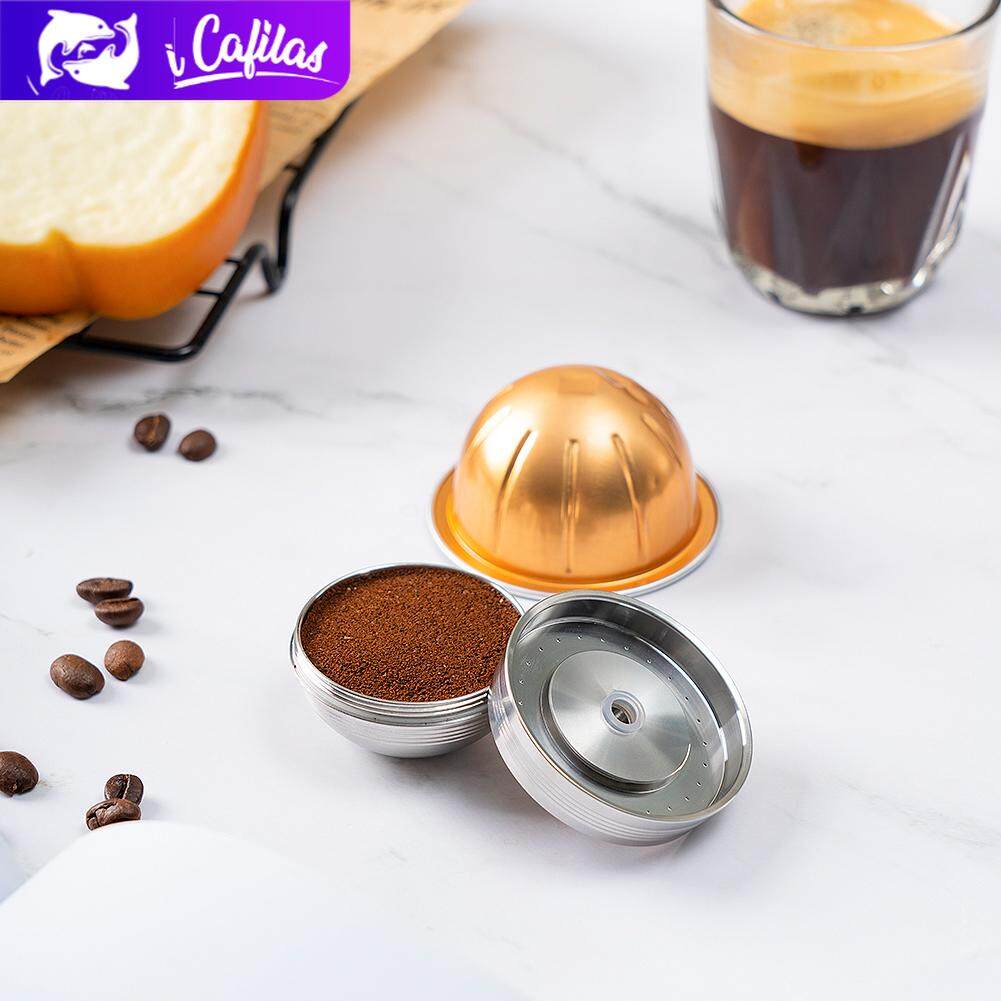 I Cafilas NVCG7 แคปซูลกาแฟรีฟิล 304 สแตนเลสสําหรับ Nespresso Vertuo Next Vertuo POP