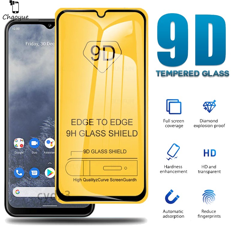 กระจกนิรภัย 9D แบบเต็มจอ สําหรับ Nokia 1.4 2.4 3.4 5.4 5.3 G10 G11 G20 G21 G42 G22 G60 C10 C20 C21 C32 C22 C31 X10 X20 XR21 Plus 5G 2023