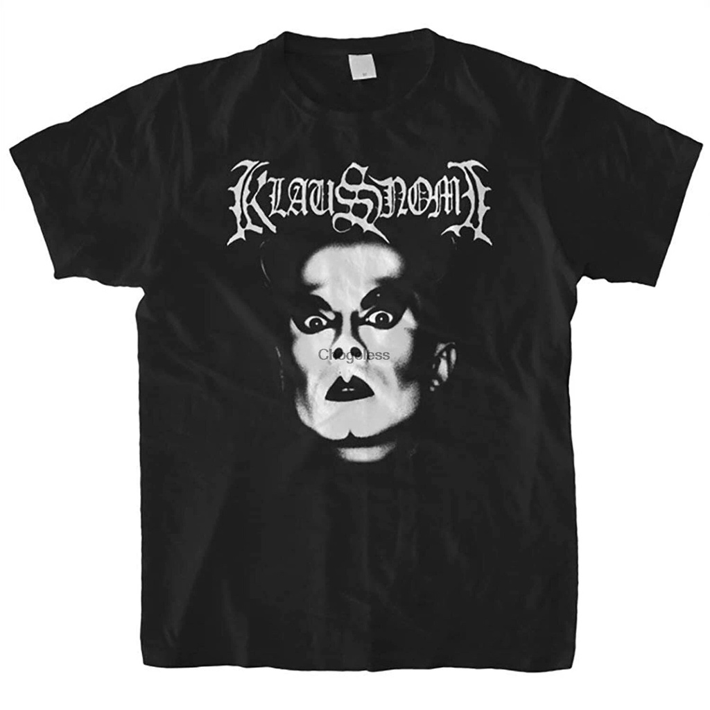Klaus Nomi M2 Graphics Tops เสื้อยืดผู้ชาย