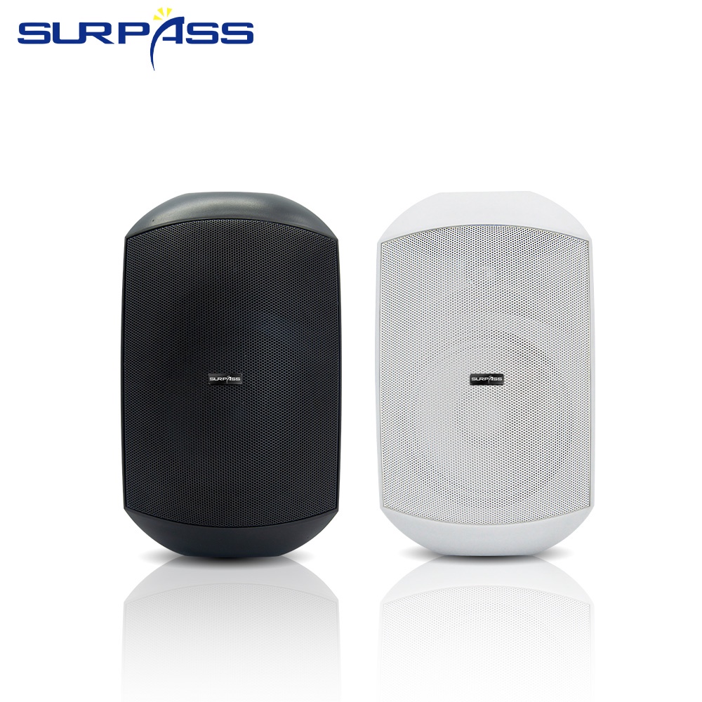 กันน้ํากลางแจ้ง IP66 ลําโพง 4 2 Way Passive ติดผนังลําโพง 70 V/100 V/8 Ohm บ้านเสียงระบบเสียงสําหรับห้องน้ําสวน