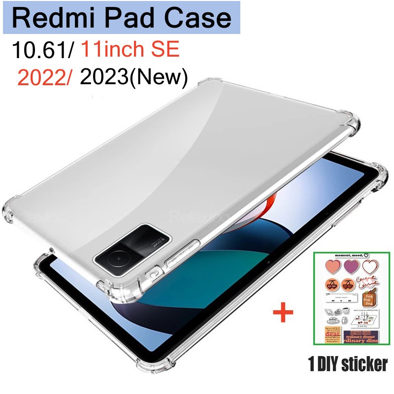 Redmi Pad SE เคส 11 นิ้ว 2023 เคสป้องกัน TPU นิ่ม สําหรับ Redmi Pad 10.61 2022