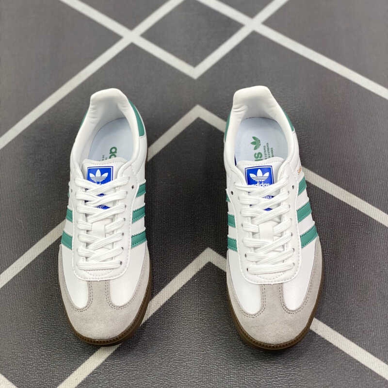adidas Originals Samba Men and women shoes Casual sports shoes light green【adidas store official】