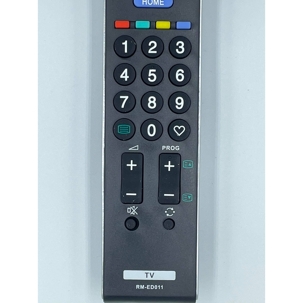 Remote รีโมทใช้กับทีวี sony รุ่น RM-ED011 / GA011 / GA015   รีโมทตัวนี้ใช้ร่วมกันทั้งสามรุ่น