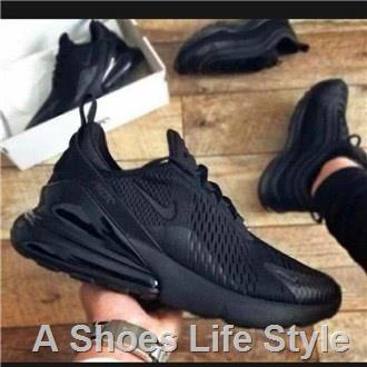 nike Rubber Shoes AirMax270 Sport Shoes Trends Fashion Sneakers flyknit270  For Men and Women'sHOT