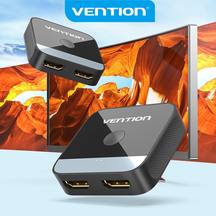 Vention HDMI 2.0 Swict 4K HDMI Switcher 2 in 1 Out