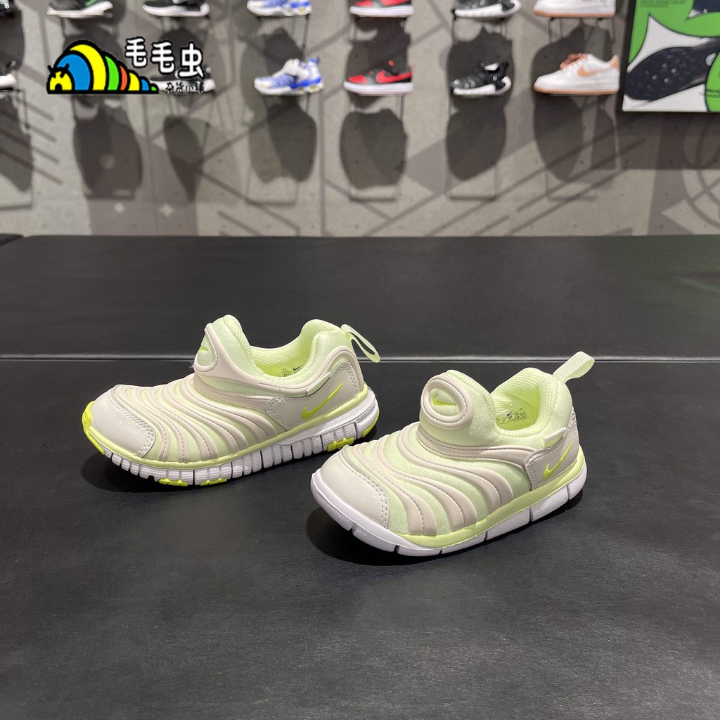 รองเท้าเด็ก Nike Nike2023 Caterpillar ของแท้สำหรับเด็กผู้ชายและเด็กผู้หญิงรองเท้าเด็กวัยหัดเดินวิ่ง