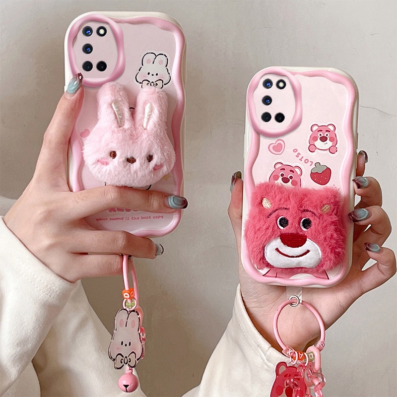 เคส oppo a92 /a52 เคสโทรศัพท์มือถือ ผ้ากํามะหยี่ขนนิ่ม ลาย bts น่ารัก สําหรับ oppo a92 /a52