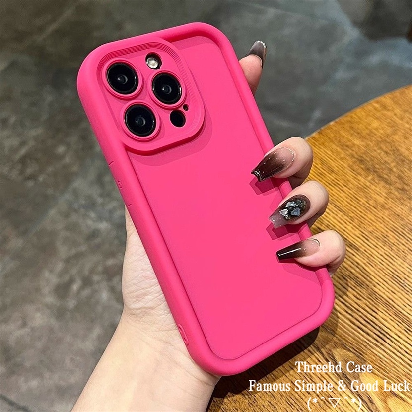 เคสโทรศัพท์ ซิลิโคนนิ่ม ผิวด้าน กันกระแทก สีพื้น เรียบง่าย สําหรับ Samsung A05s A05 A12 A14 A23 A50 A50s A30s A04 A04S A03S A02S M12 M22