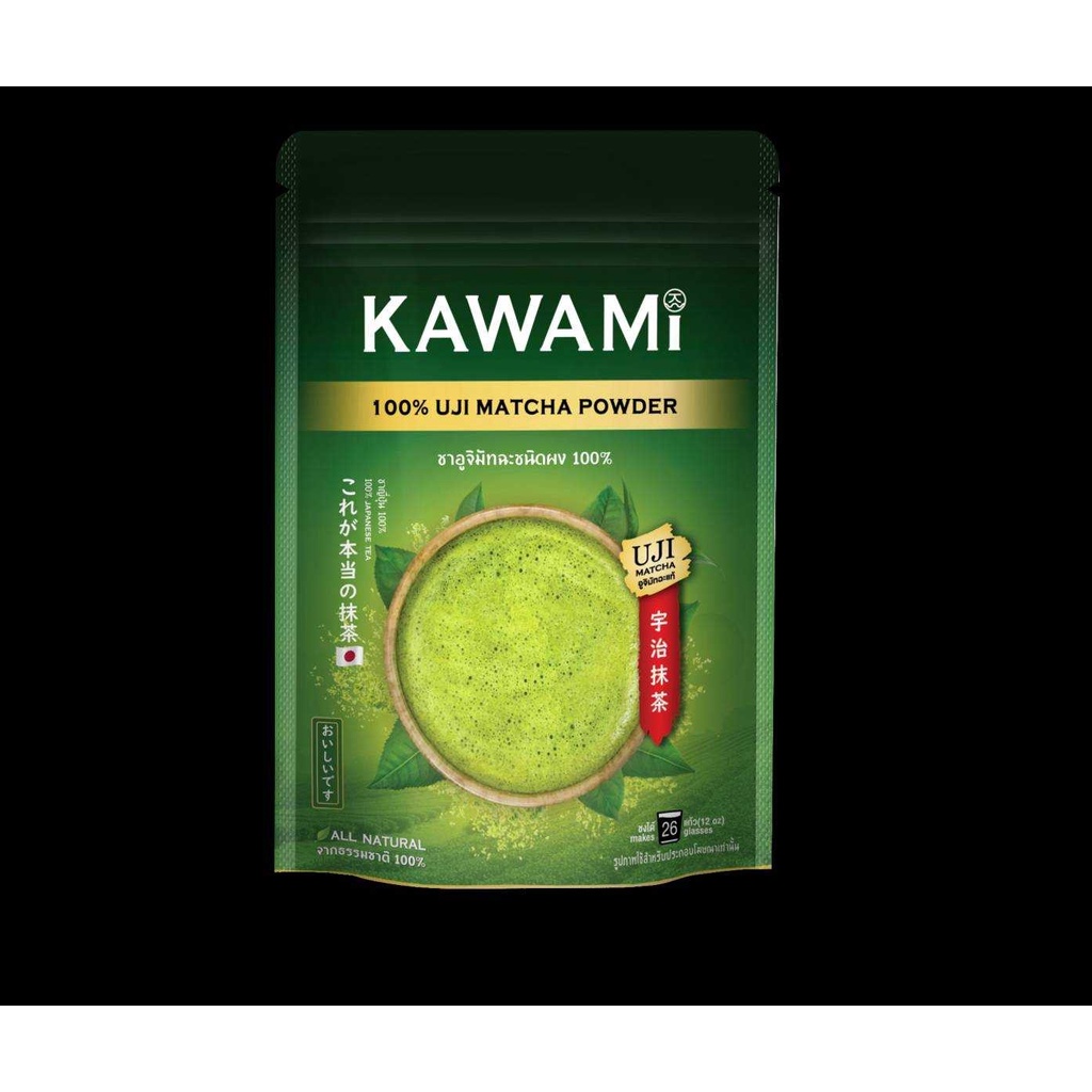 คาวามิ อูจิมัทฉะ ชนิดผง 100% ขนาด 100 กรัม UJI MATCHA KAWAMI