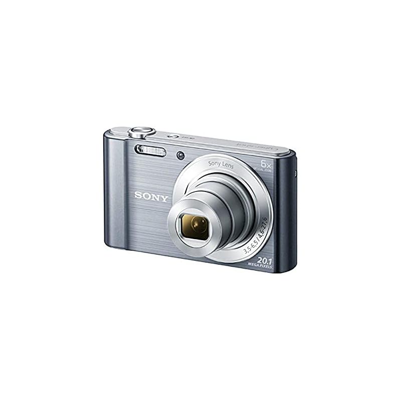 ส่งตรงจากญี่ปุ่น กล้องดิจิทัล Sony Sony Cyber-Shot W810 ออปติคอลซิลเวอร์ 6X Dsc-W810-S
