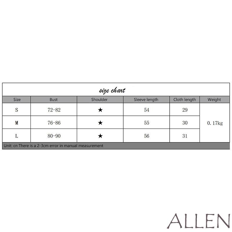 Allen-ผู้หญิง tidding Crop Tops แฟชั่นปิดไหล่แขนยาวสีทึบแน่นเสื้อยืด ราคา ถูกที่สุด ดีลบีเคเค แกลเลอรีภาพที่ 2