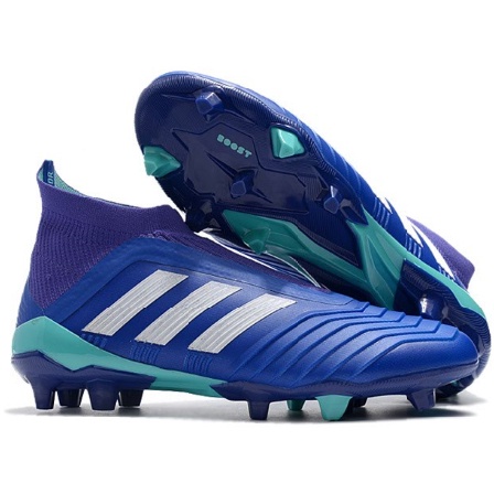 Adidas Predator 18+x Pogba FG Soccer Shoes kasut bola sepak Kasut lima orang Football Shoes