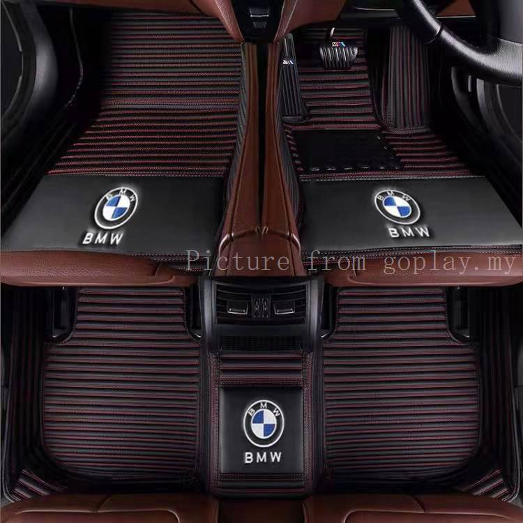 BMW X1 E84 F48 U11 X2 F39 X3 E83 F25 G01พรมปูพื้นรถยนต์ แบบหนัง กันน้ํา สําหรับ