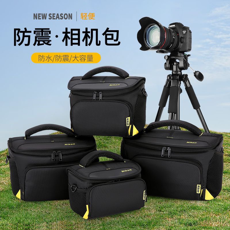 Nikon กระเป๋าสะพายไหล่ ใส่กล้อง SLR แบบพกพา d7200d3400D90D5300D3300 Micro Single