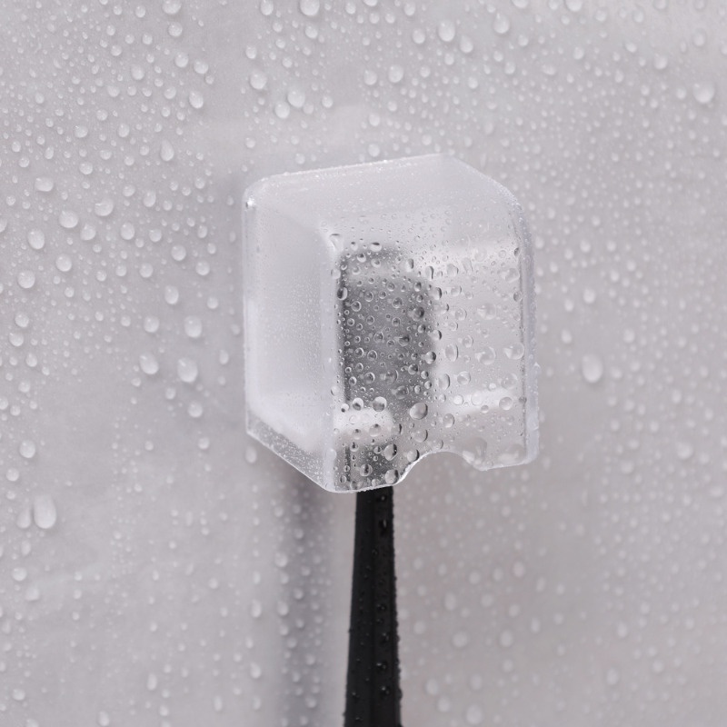 ชั้นวางแปรงสีฟัน แบบติดผนัง สร้างสรรค์ - ที่วางแปรงสีฟัน กันน้ํา กันฝุ่น พร้อมฝาปิด - ฐานเก็บแปรงสีฟัน ไม่ต้องเจาะรู อเนกประสงค์ - อุปกรณ์ในห้องน้ํา - รูปที่ 6