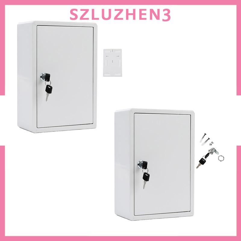 [Szluzhen3] กล่องนมติดผนัง พร้อมตัวล็อก แบบพกพา อเนกประสงค์ ขนาด 20 ซม. X11 ซม. X30 ซม. สําหรับร้านอาหาร
