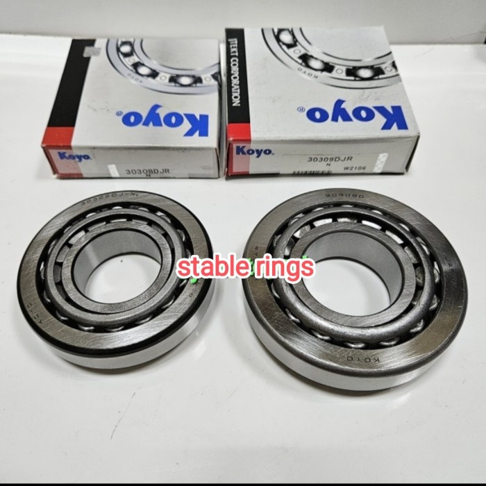 แบริ่ง 30308DJR+30309DJR KOYO PINION ด้านหน้าด้านหลัง PS120 
ราคาต่อชุด