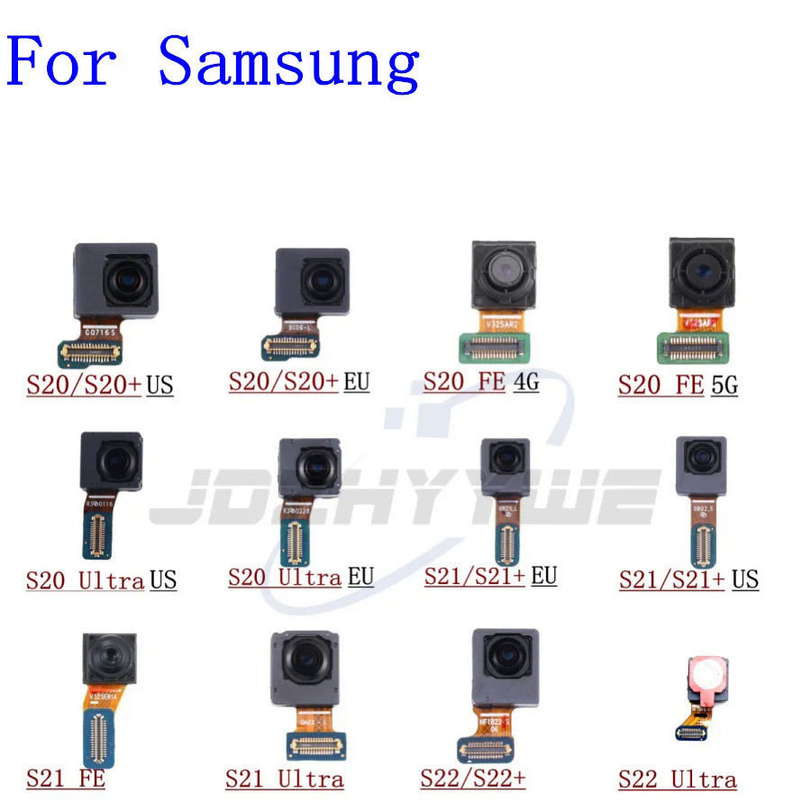 ของแท้ อะไหล่สายเคเบิลอ่อน สําหรับกล้องเซลฟี่ Samsung Galaxy S20 S21 S22 S23 + Plus Ultra FE 4G 5G G991 S908