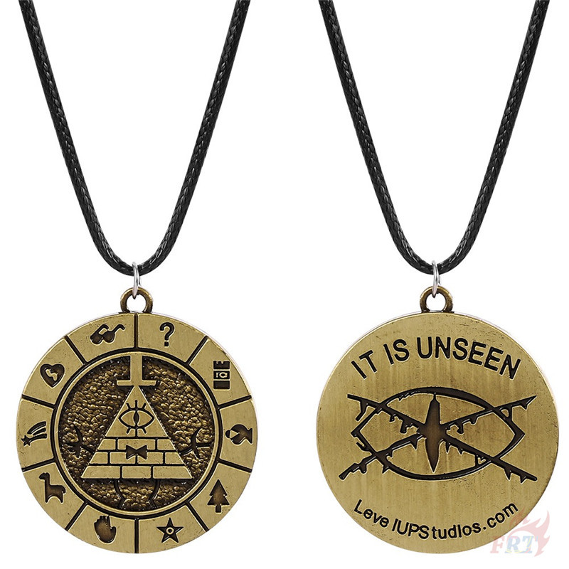 ☀ Gravity Falls - It Is Unseen Necklace ☀ 1ชิ้นตาคอสเพลย์จี้สร้อยคอเครื่องประดับอุปกรณ์เสริมของขวัญ