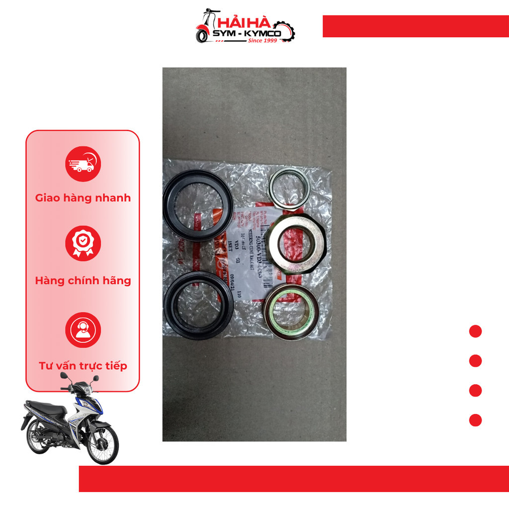 ชุดถ้วยรองคอ EZ, Galaxy, StarX รหัส VD3+ คอบอล [SYM ของแท้]