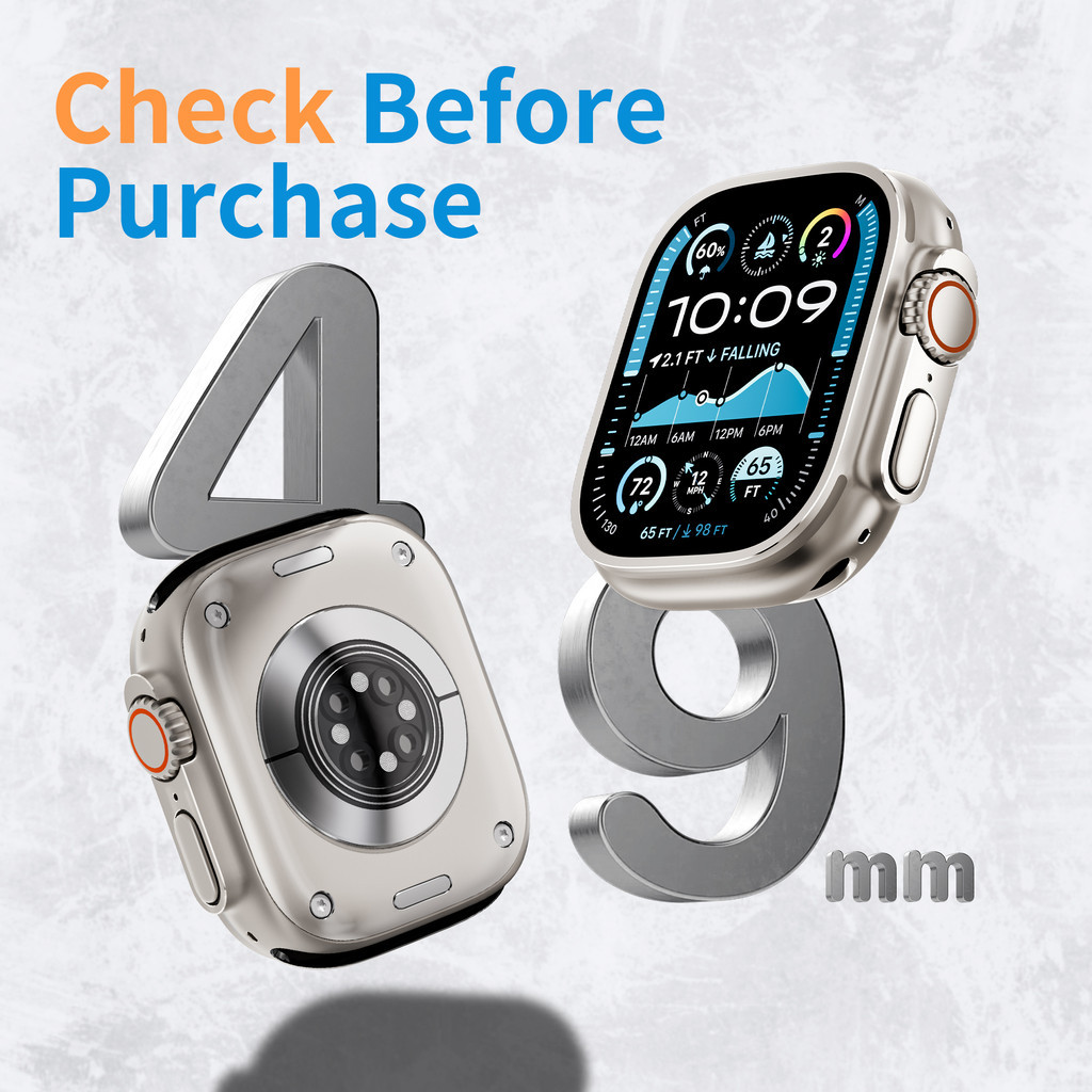 ฟิล์มกระจกนิรภัย / นิรภัยพร้อมเครื่องมือยึด for Apple Watch IWatch Ultra/SE 3 2 Series 11 10 9 8 7 6 49 46 42 45 มม. ราคา ถูกที่สุด ดีลบีเคเค แกลเลอรีภาพที่ 4