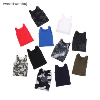 Tw เสื้อยืดแขนกุด 1/6 แฮนด์เมด สําหรับตุ๊กตา 12 นิ้ว