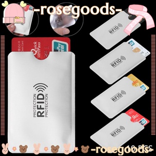 Rose ปลอกป้องกันการ์ด Rfid กันขโมย 10 ชิ้น