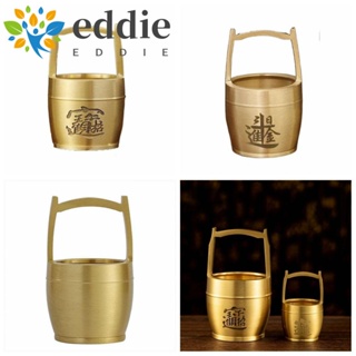 ถังทองแดง 26EDIE ขนาดเล็ก น้ําหนักเบา สร้างสรรค์ สีทอง สําหรับตกแต่งห้องนั่งเล่น