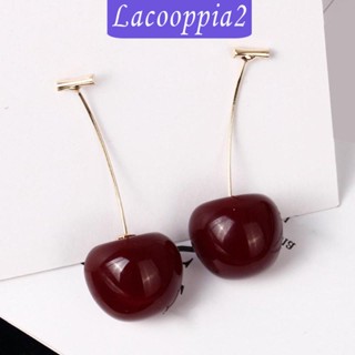 [Lacooppia2] ต่างหูแฟชั่น จี้ผลไม้ โรแมนติก เครื่องประดับ สําหรับงานหมั้น ของขวัญวันเกิด ออกเดท ปาร์ตี้