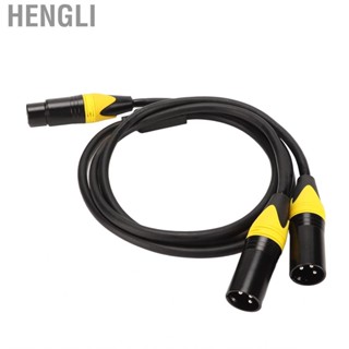 Hengli XLR Splitter Cable Female To Dual Male Y Microphone