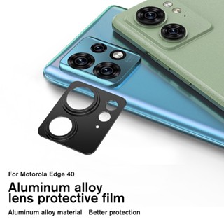 Aluminum Alloy Hollow Camera Screen Protector For Motorola Edge 40 Rear Lens Case Cover Moto Rola Edge40 Pro Edge40Pro 40Pro 5G