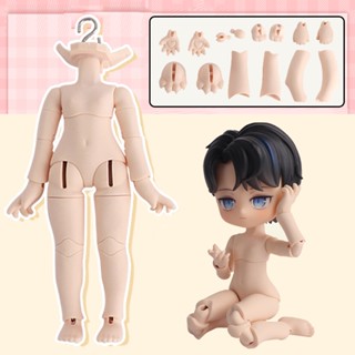 ใหม่ ข้อต่อบอดี้ 1/12bjd รูปสัตว์ แมว หมี อุปกรณ์เสริม สําหรับหัวดินน้ํามัน GSC OB11 W1KZ