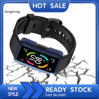 Dl เคสป้องกัน ครึ่งแพ็ค ฮาร์ดพีซี สมาร์ทวอทช์ ป้องกันหน้าจอ สําหรับ Huawei Honor Band Watch 6