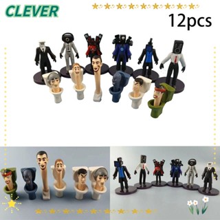 Clever โมเดลตุ๊กตา PVC รูปผู้ชาย และผู้หญิง เหมาะกับของขวัญ สําหรับตกแต่งห้องน้ํา