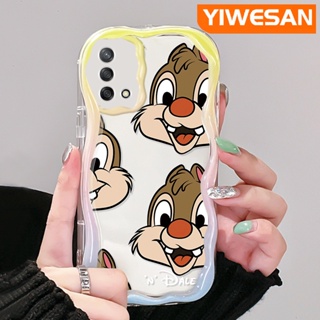 เคสโทรศัพท์มือถือ ซิลิโคนนุ่ม ใส กันกระแทก ลายการ์ตูน Dale น่ารัก สําหรับ OPPO A74 4G A95 4G F19 F19S Reno 6 Lite